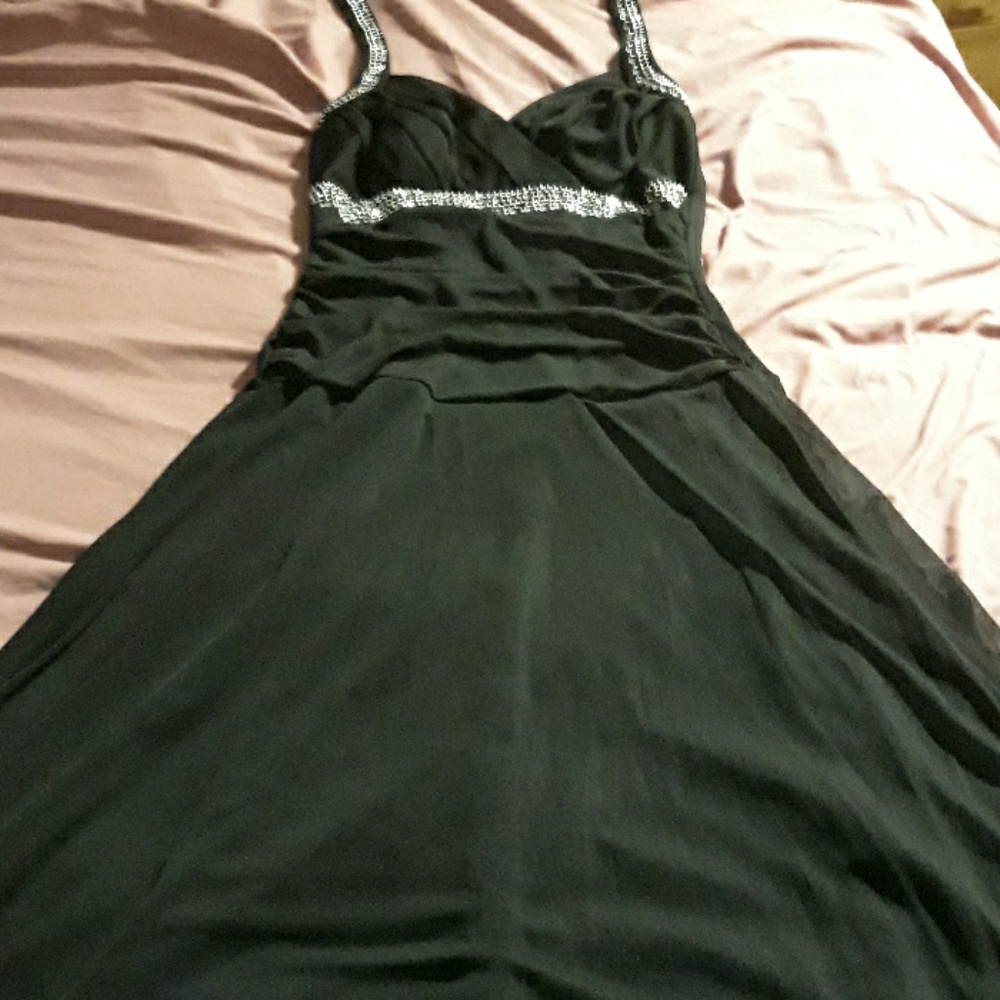 Black and Silver dress